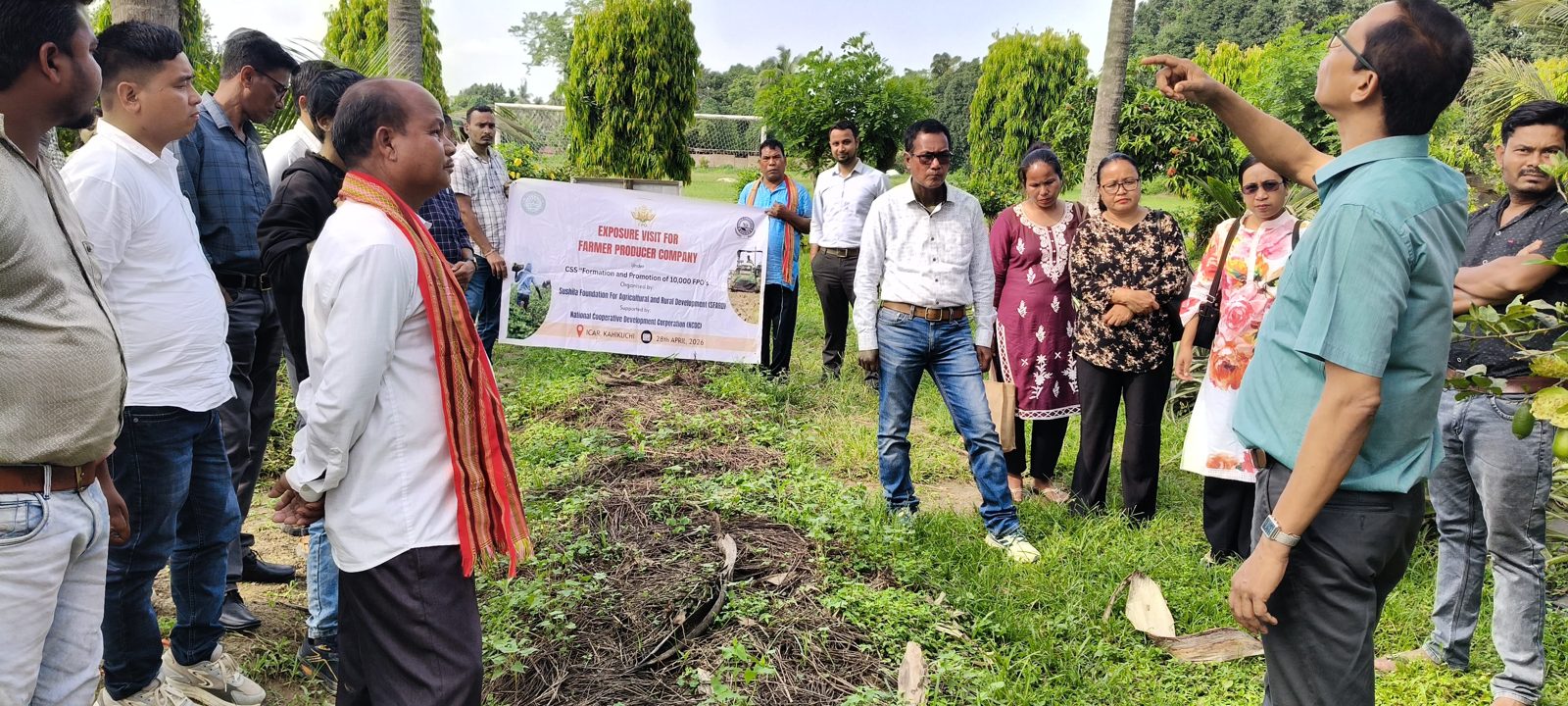 SFARD team working with rural communities